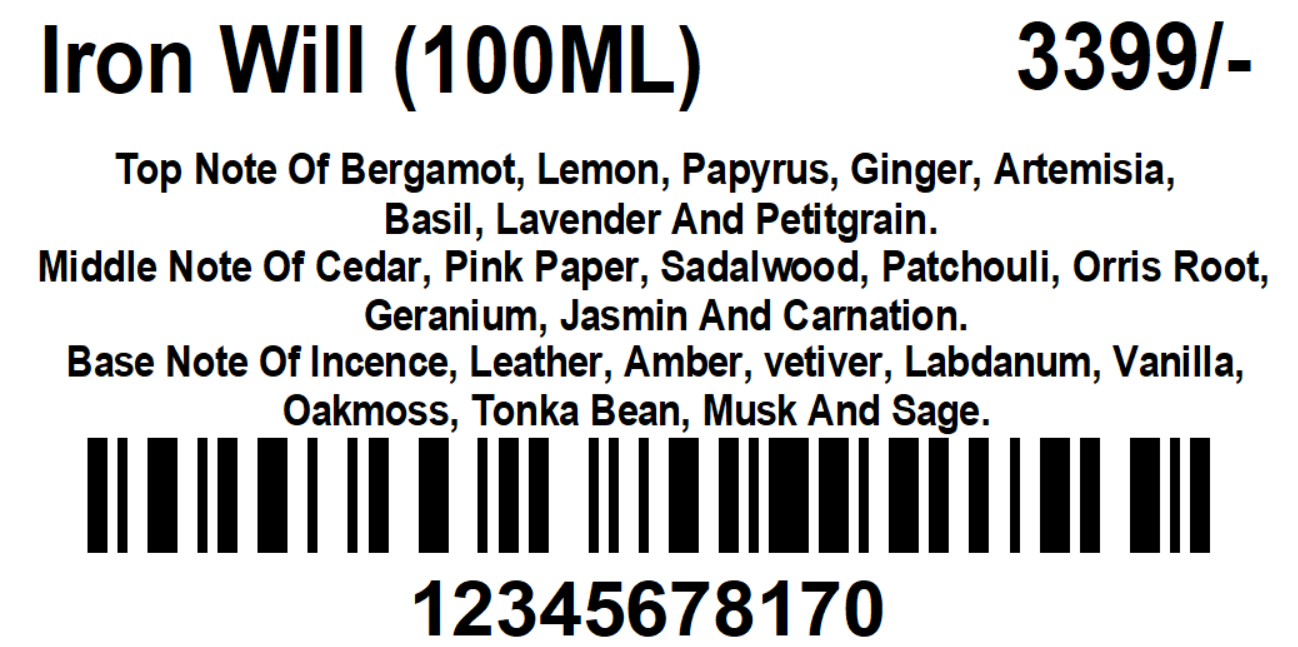 Iron Will 100ml