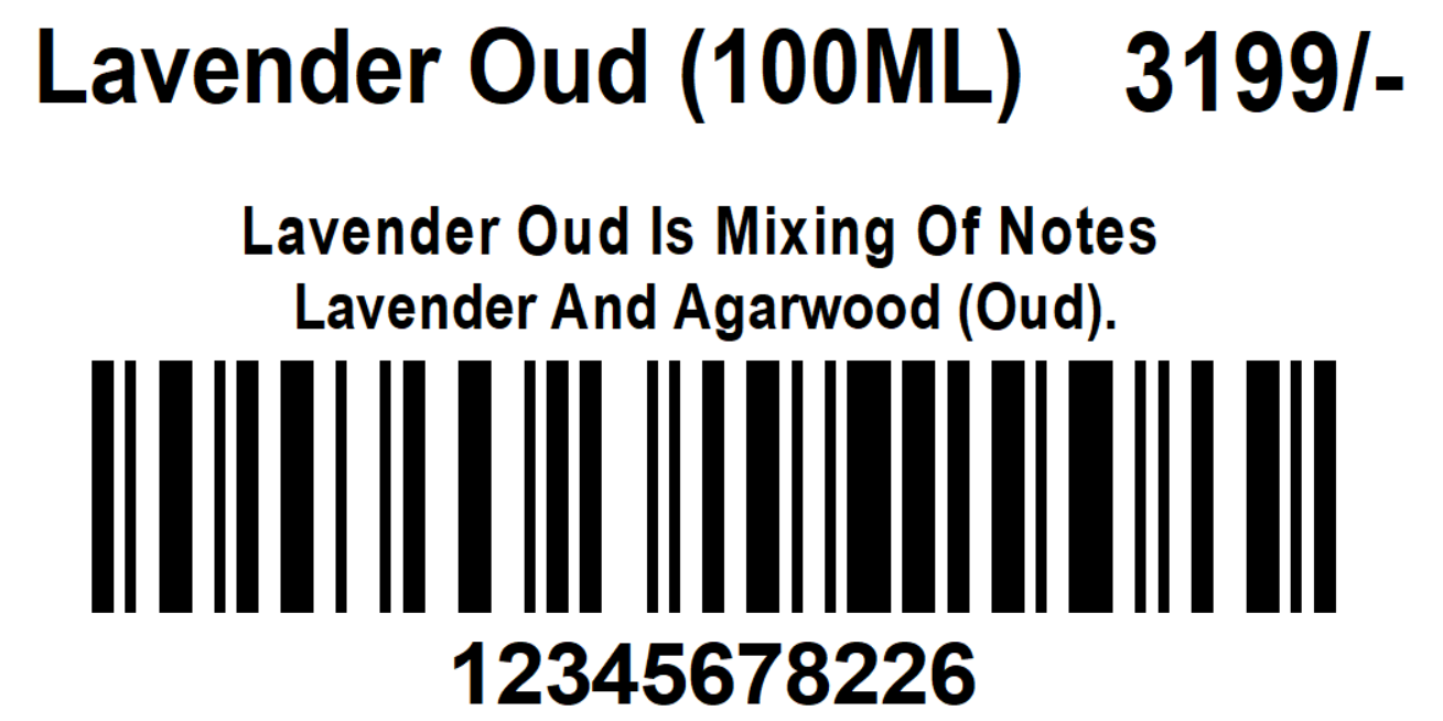Lavender Oud 100ml