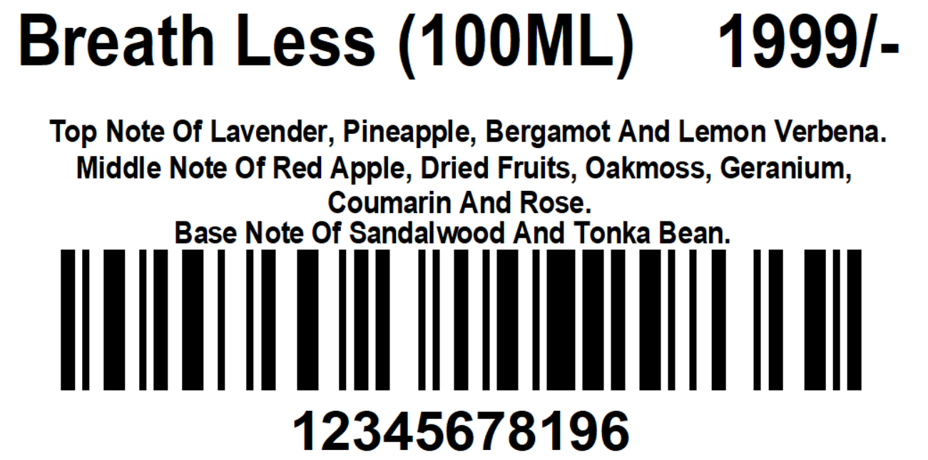 Breath Less 100ml