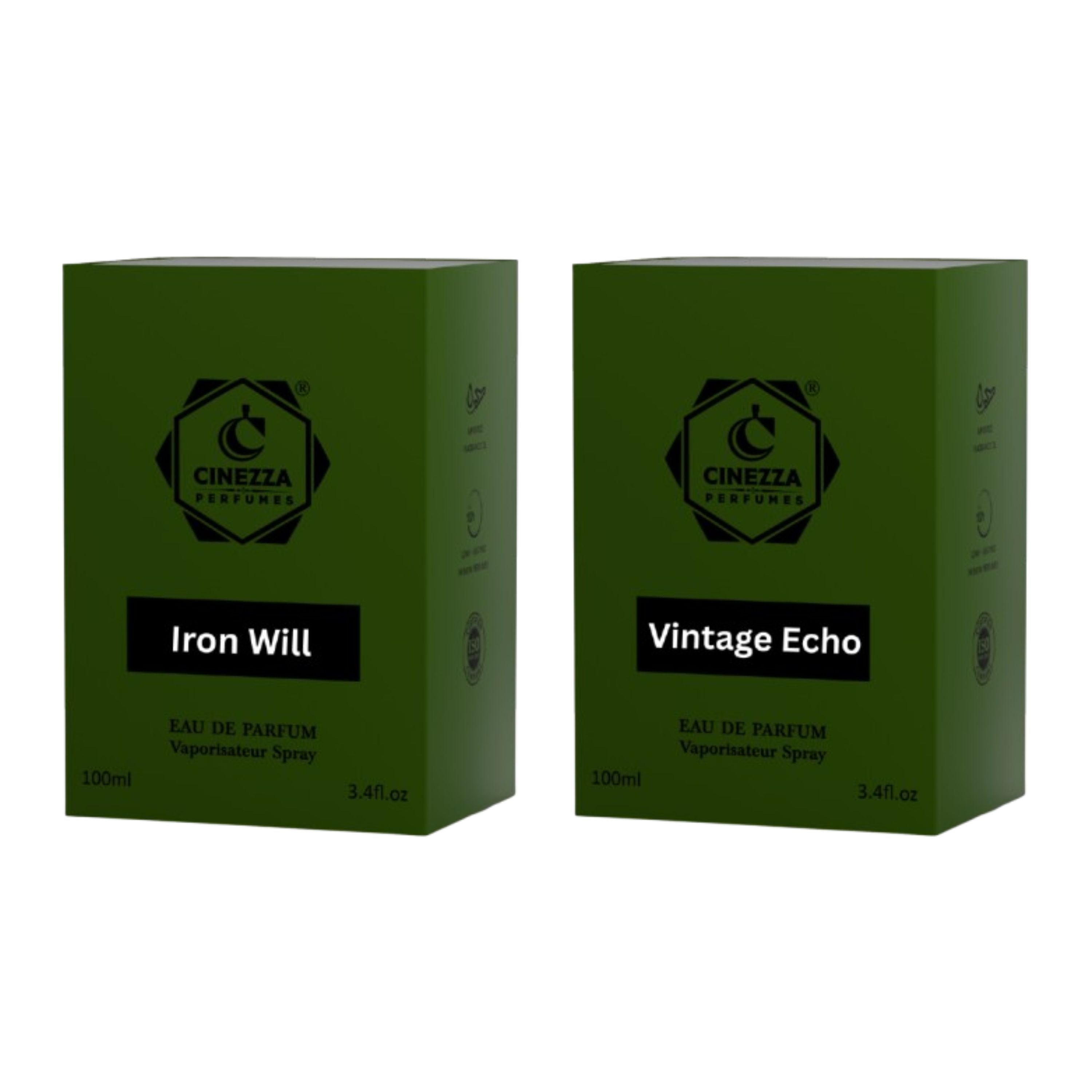 Iron Will 100ml & Vintage Echo 100ml Combo