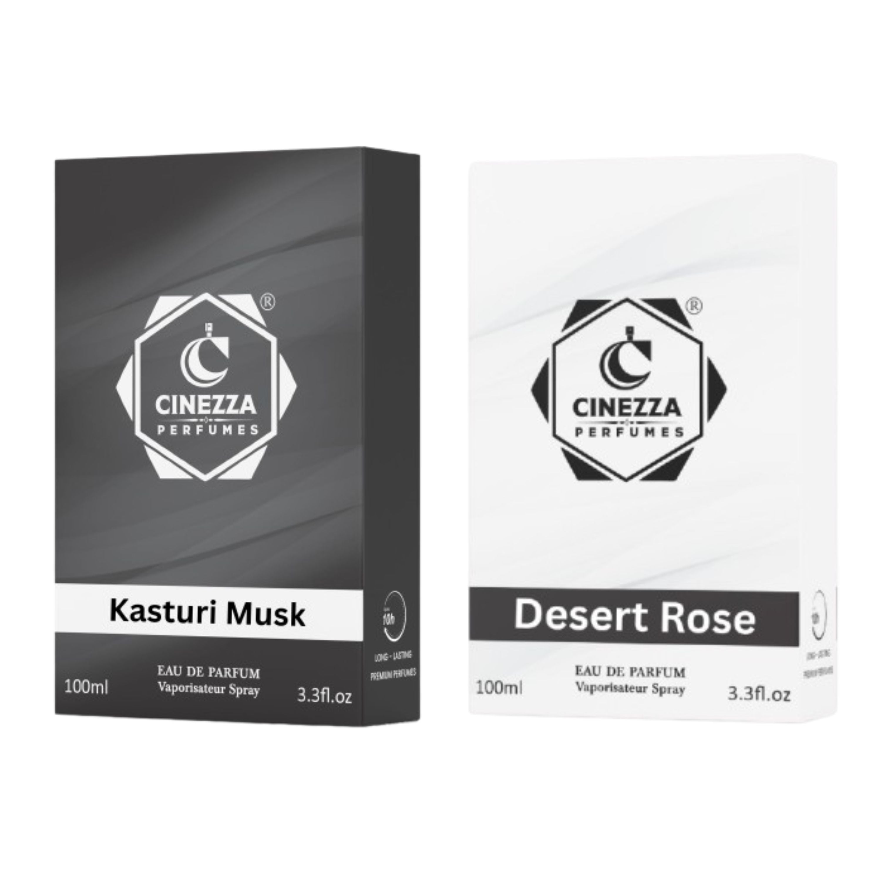 Kasturi Musk 100ml & Desert Rose 100ml Combo