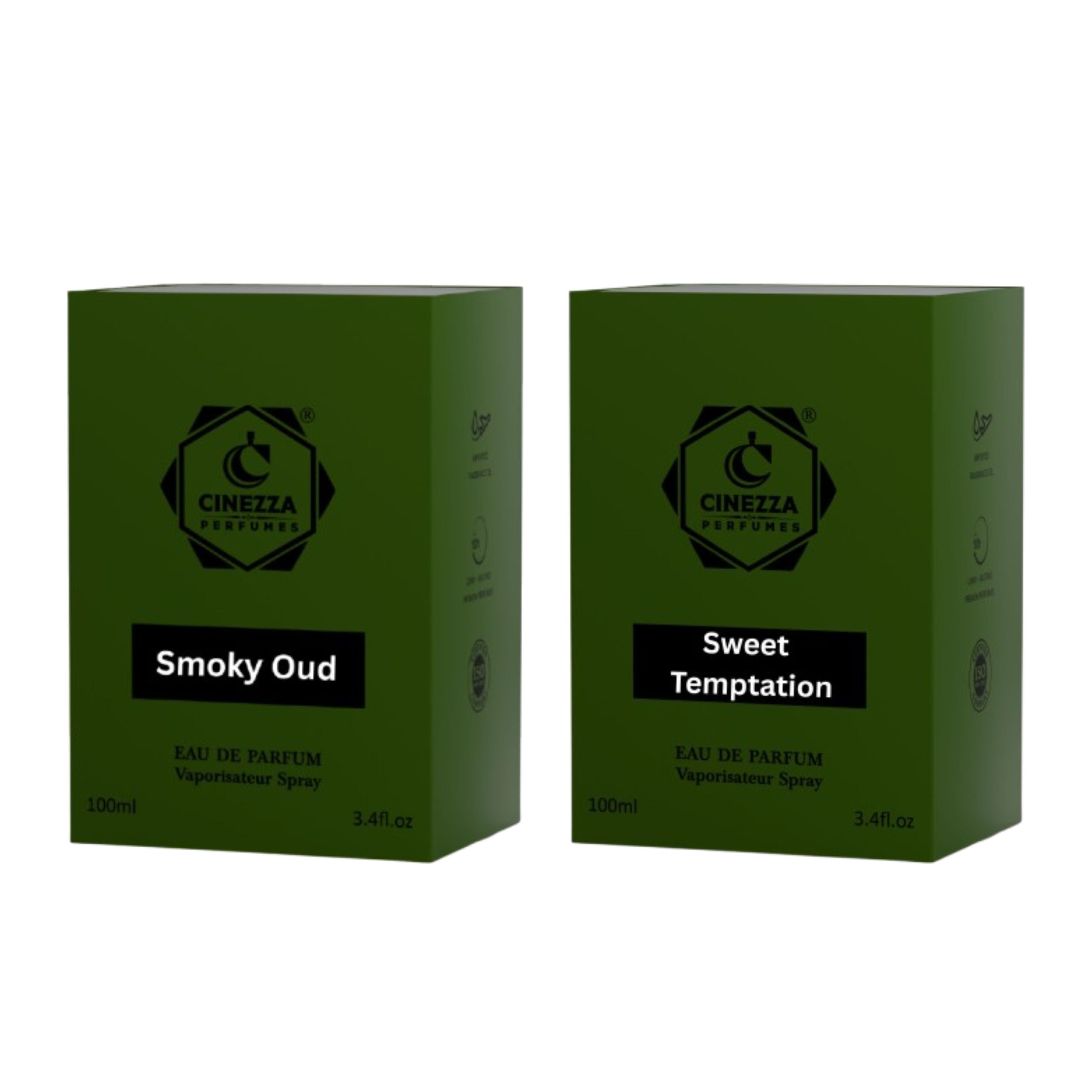 Smoky Oud 100ml & Sweet Temptation 100ml Combo