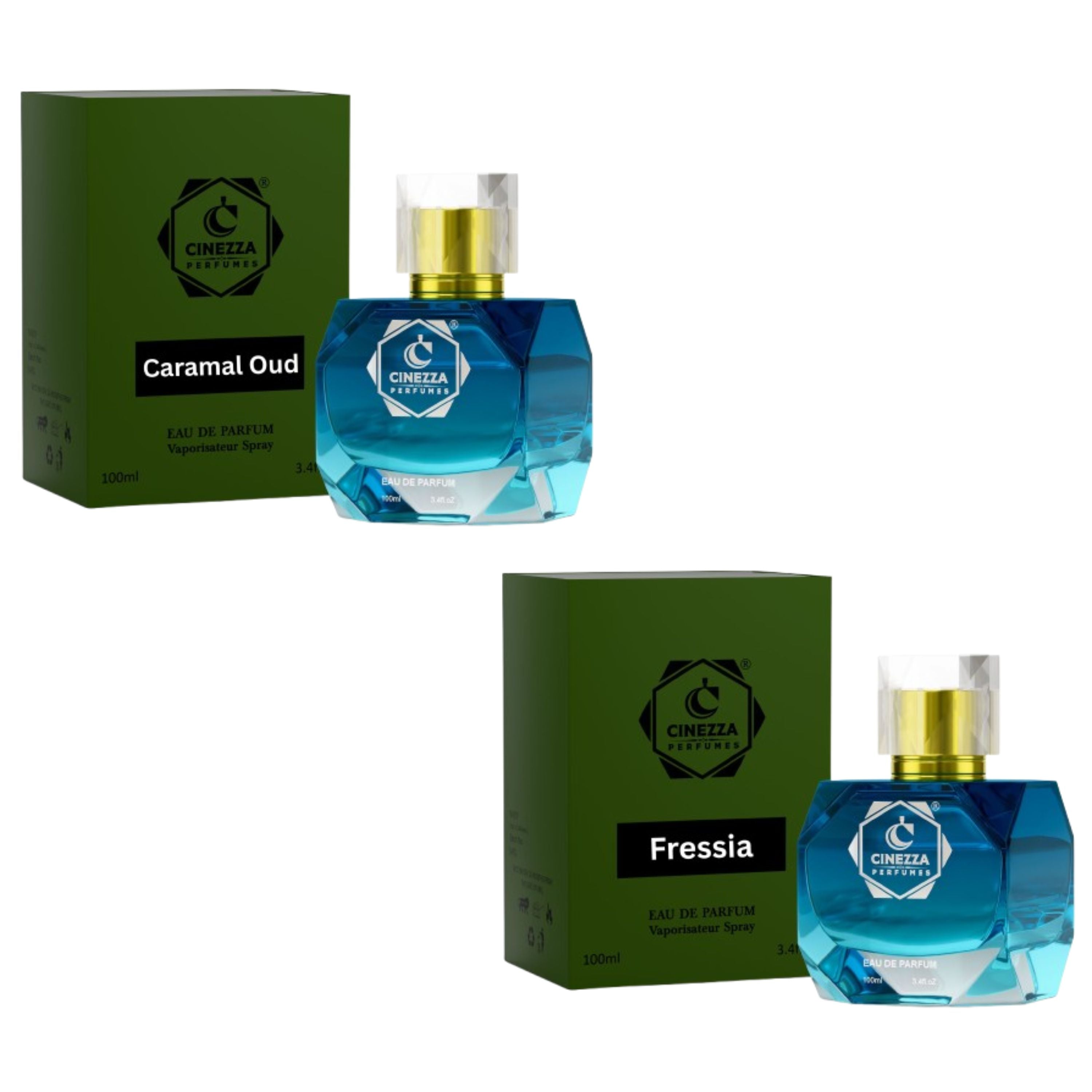 Caramal Oud 100ml & Fressia 100ml Combo