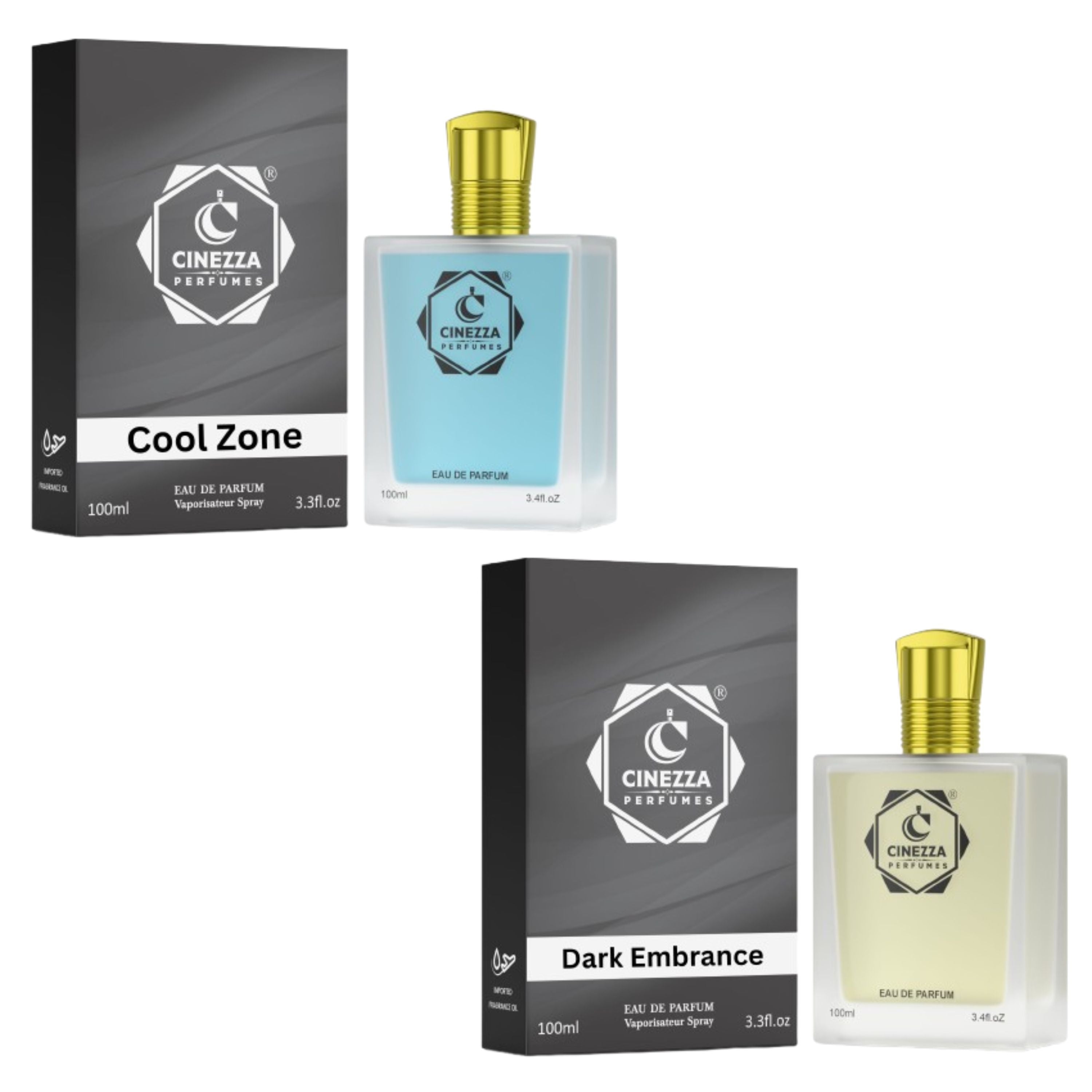 Cool Zone 100ml & Dark Embrance 100ml Combo