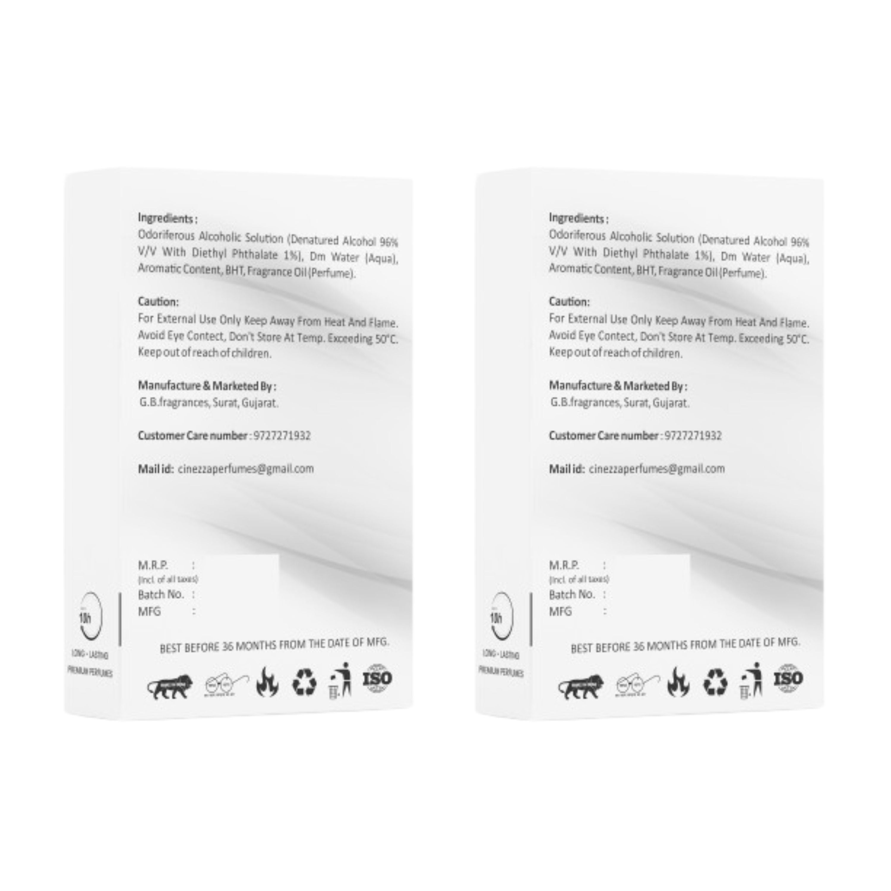 Sandal Wood 100ml & Jasmin 100ml Combo