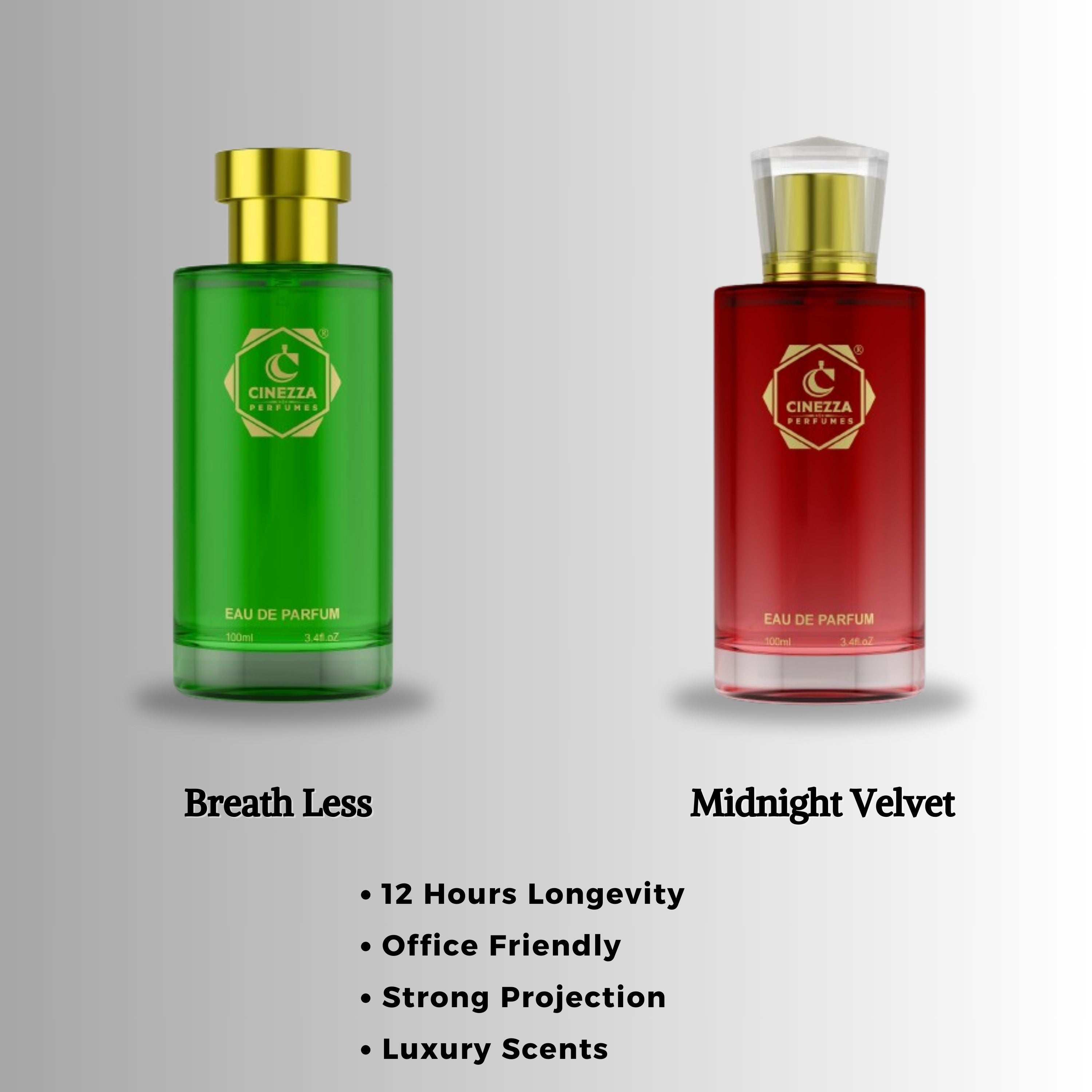 Breath Less 100ml & Midnight Velvet 100ml Combo