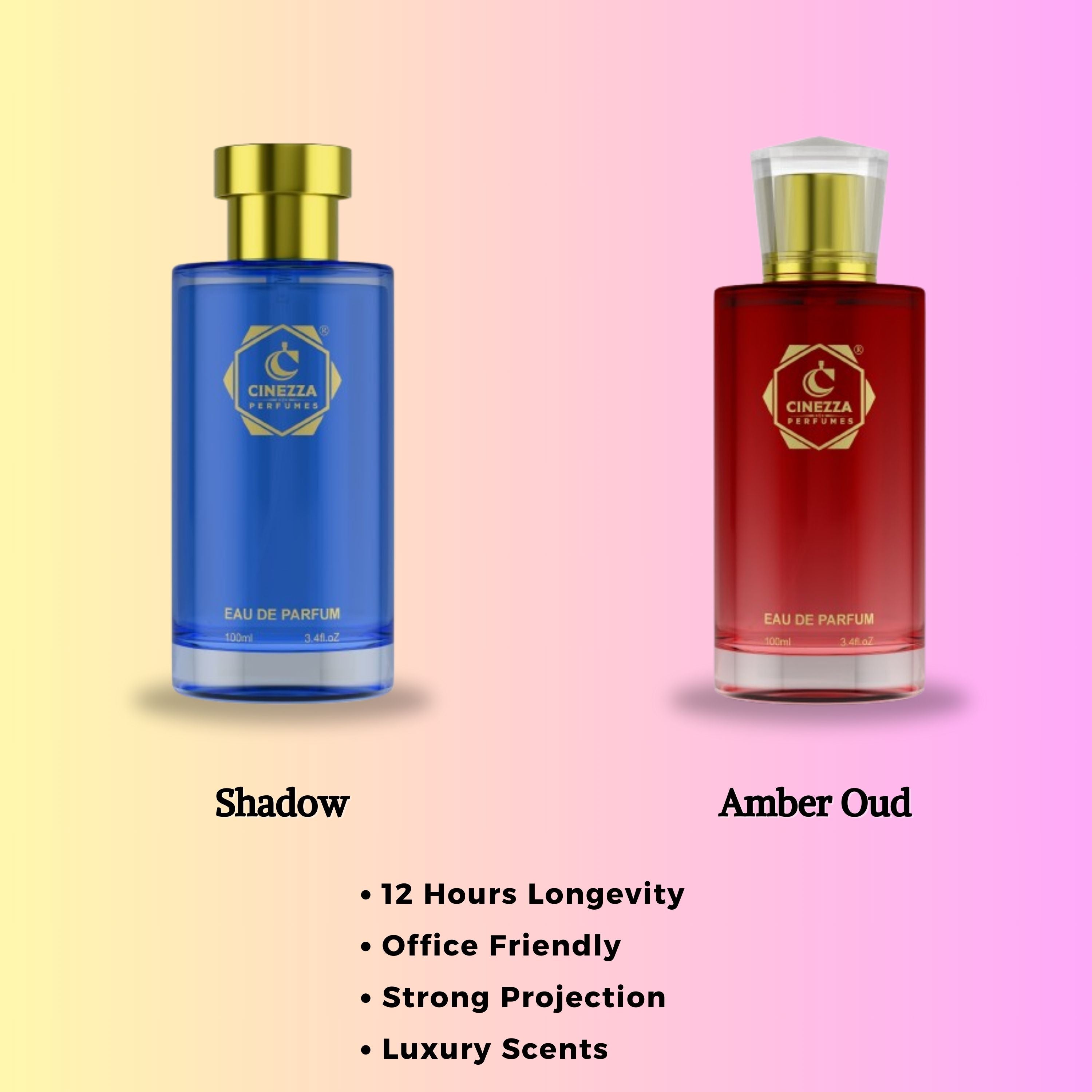 Shadow 100ml & Amber Oud 100ml Combo