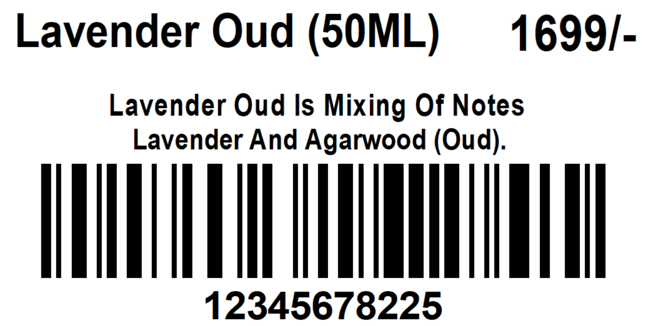 Lavender Oud 50ml