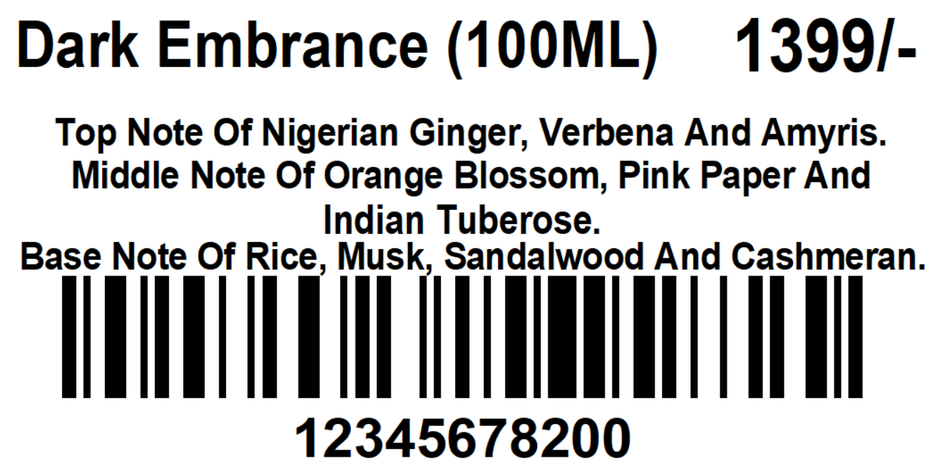 Dark Embrace 100ml