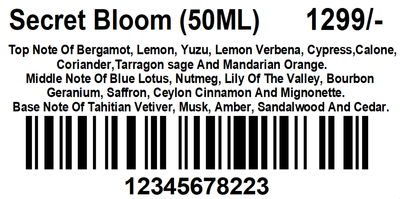 Secret Bloom 50ml