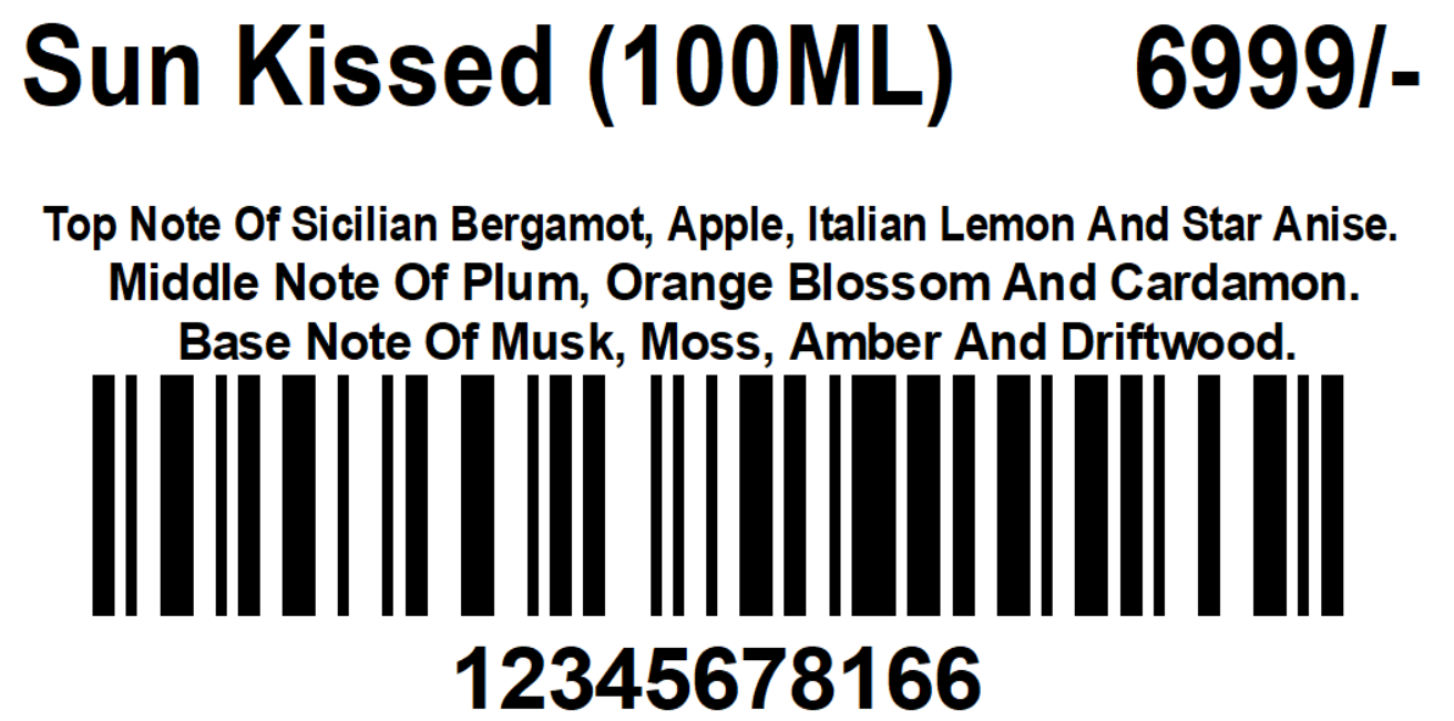 Sun Kissed 100ml